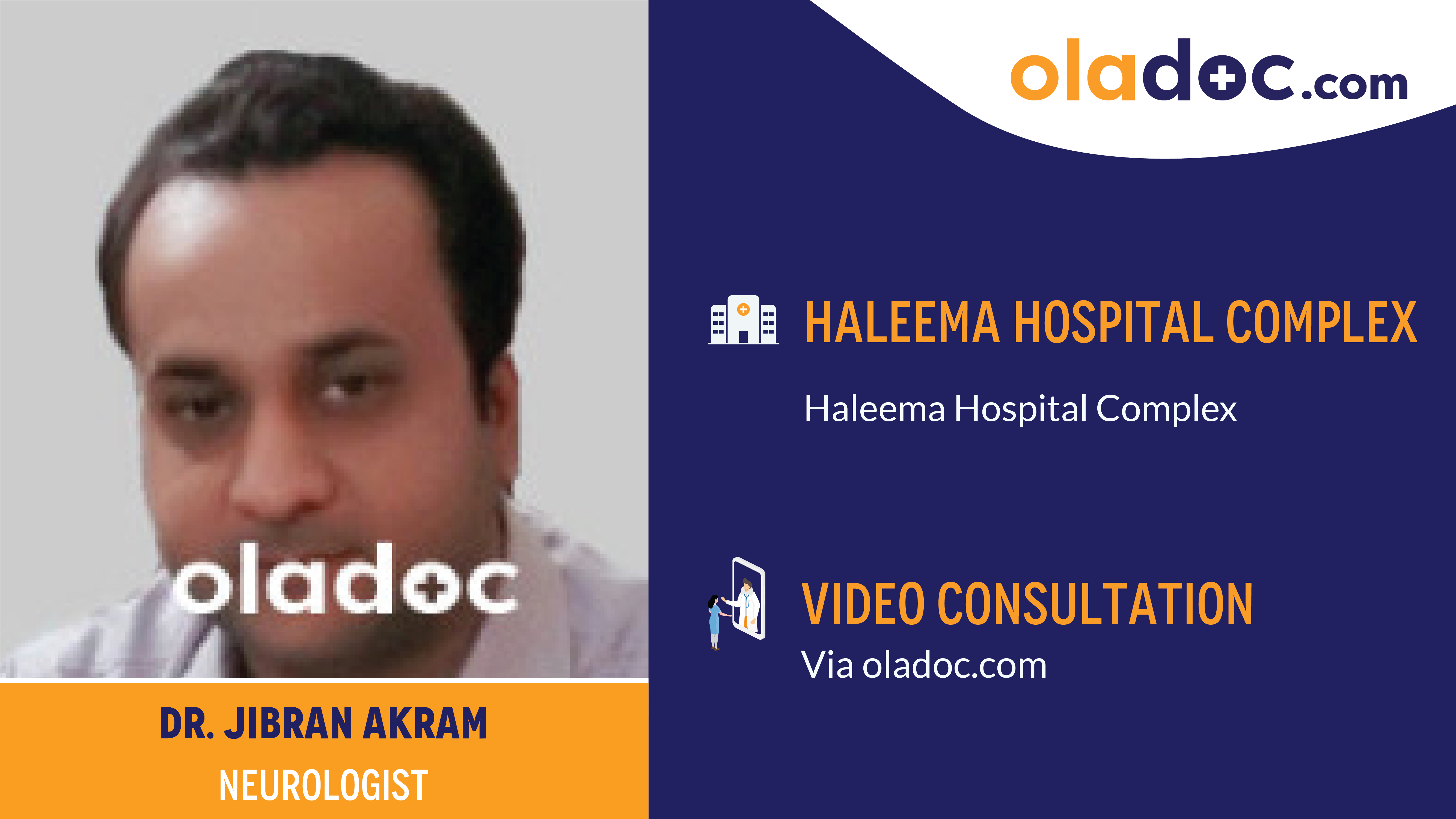 Practice locations of Dr.Jibran Akram